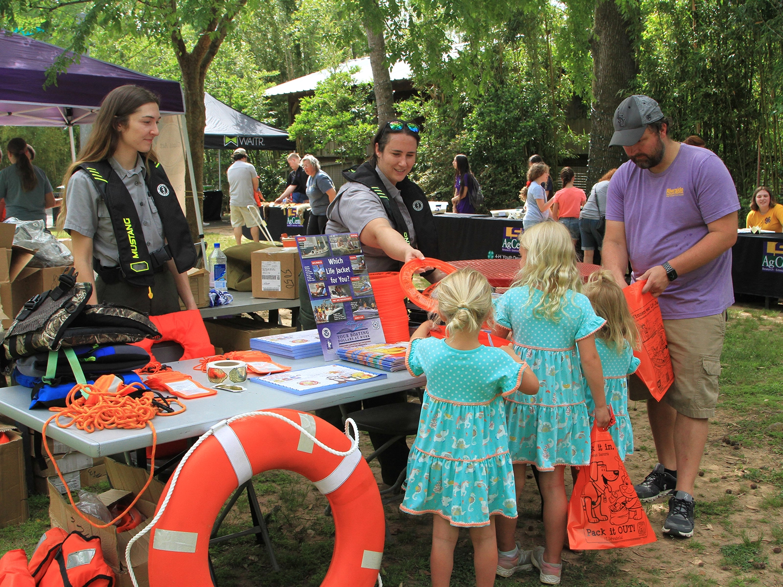 Earth Day booth