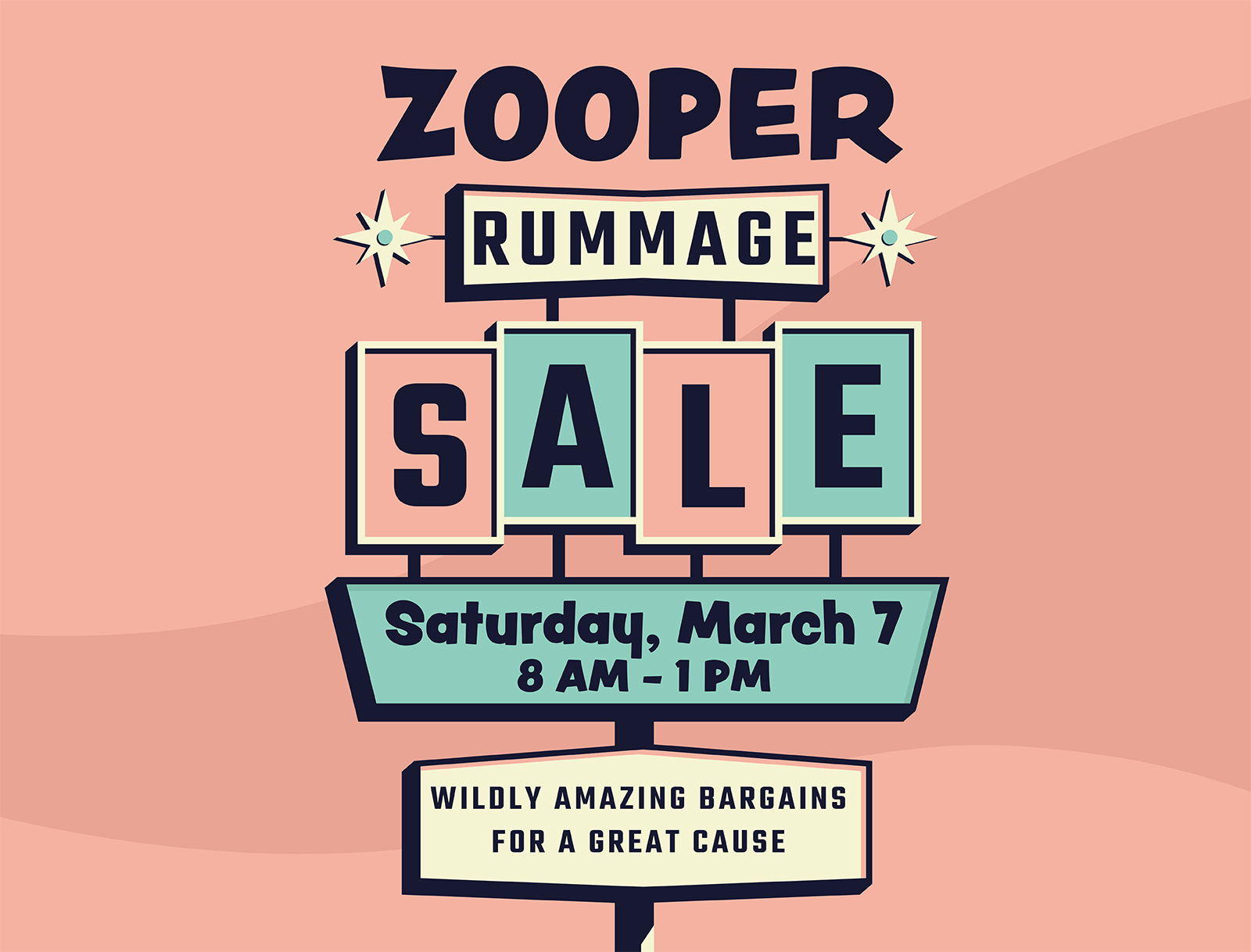 logo Zooper Rummage Sale