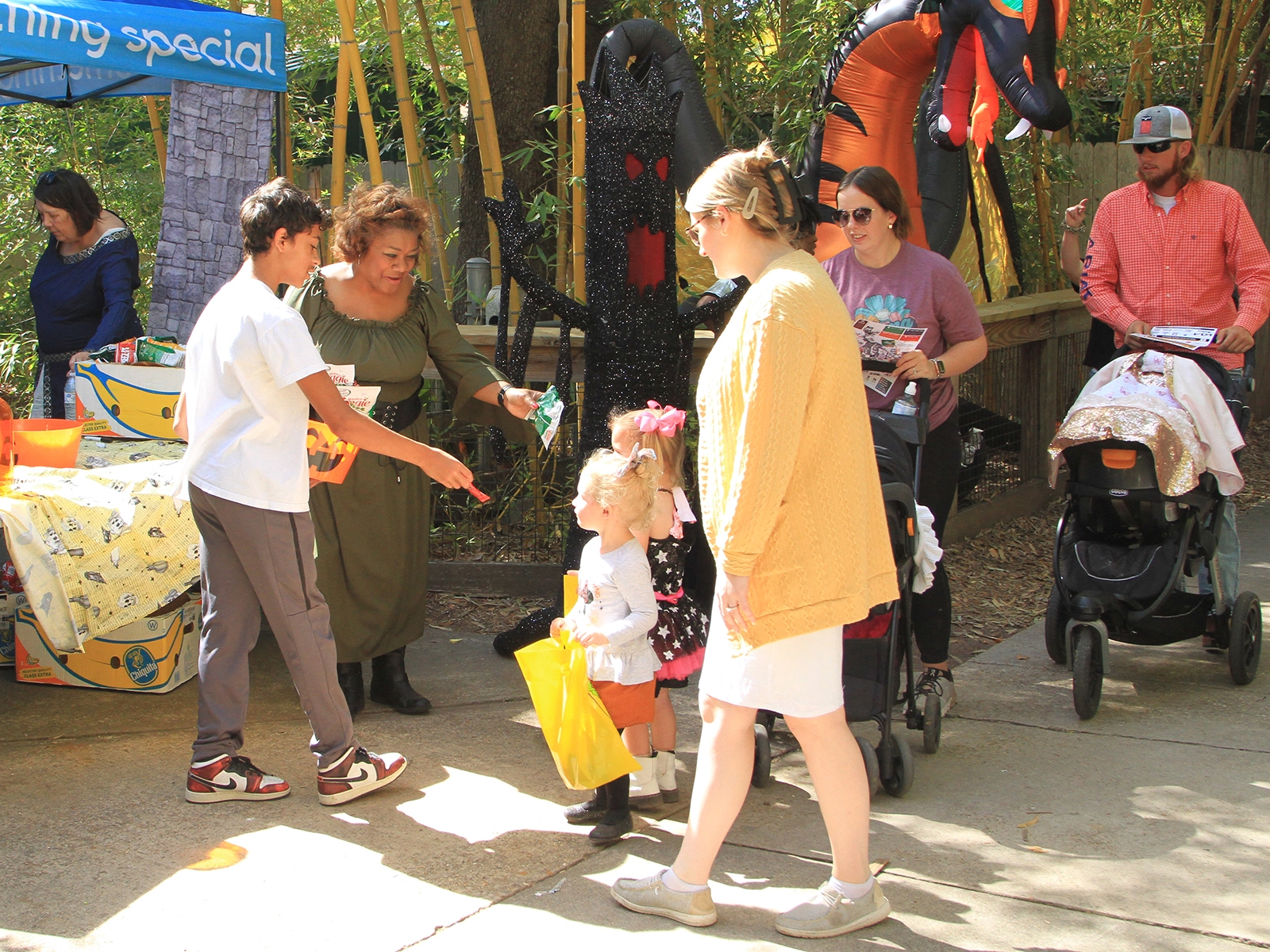 kids trick or treating