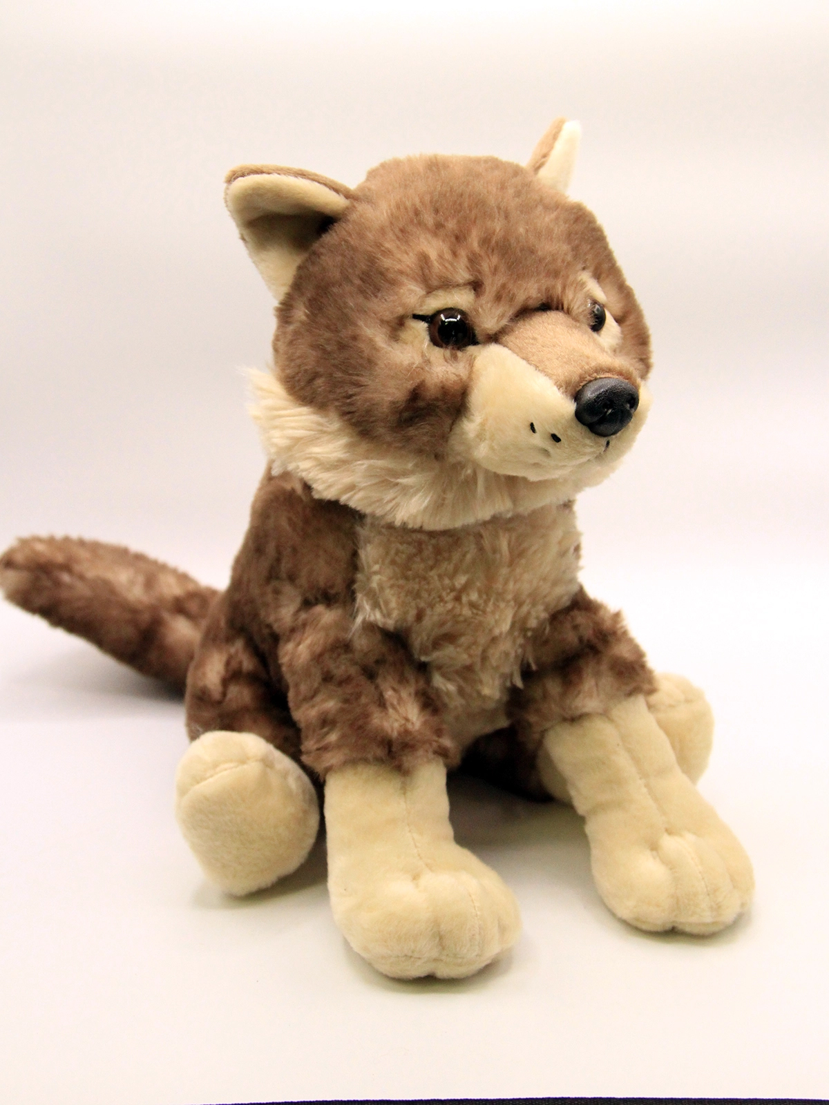 plush red wolf